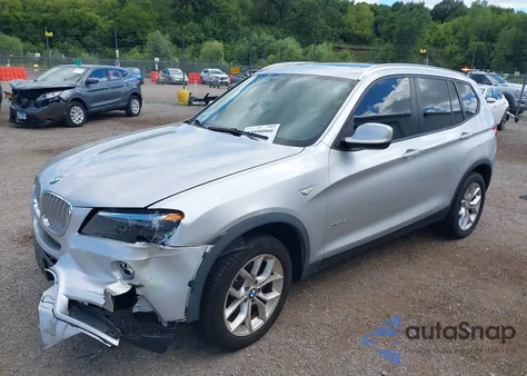 2012 BMW X3 xDrive35I из США, поврежденный, VIN 5UXWX7C59CL975605